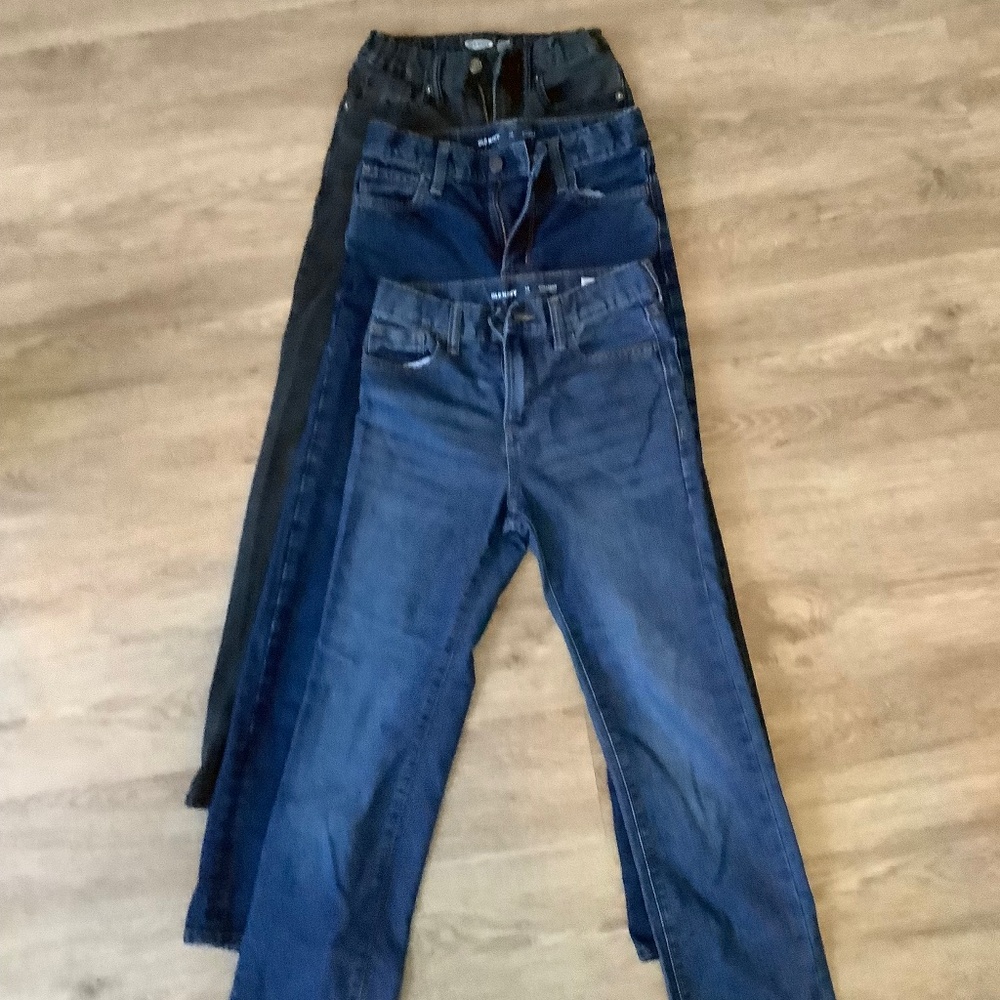 Lot of 3 Old Navy Boys 14 Slim Jeans